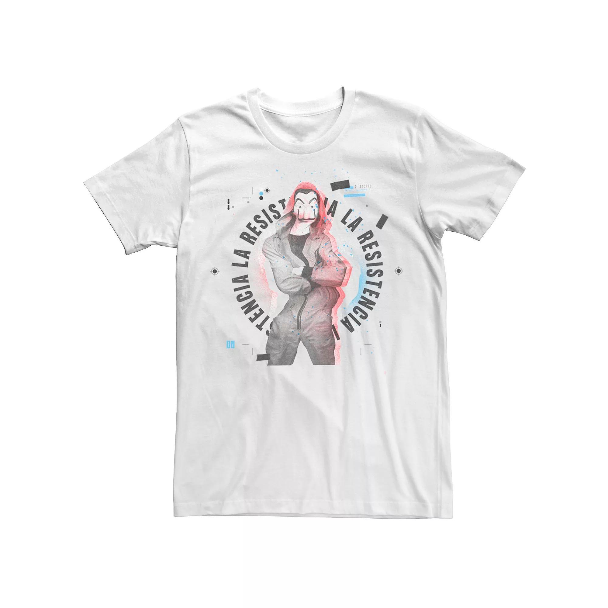 Men's Netflix La Casa De Papel La Resistencia Badge Tee,  Product Image