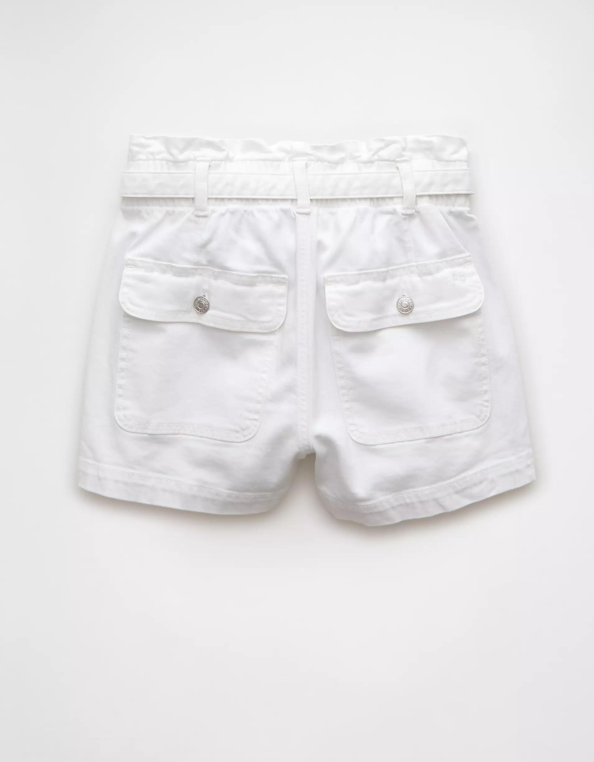 AE Stretch Paper Bag Denim Mom Short Product Image