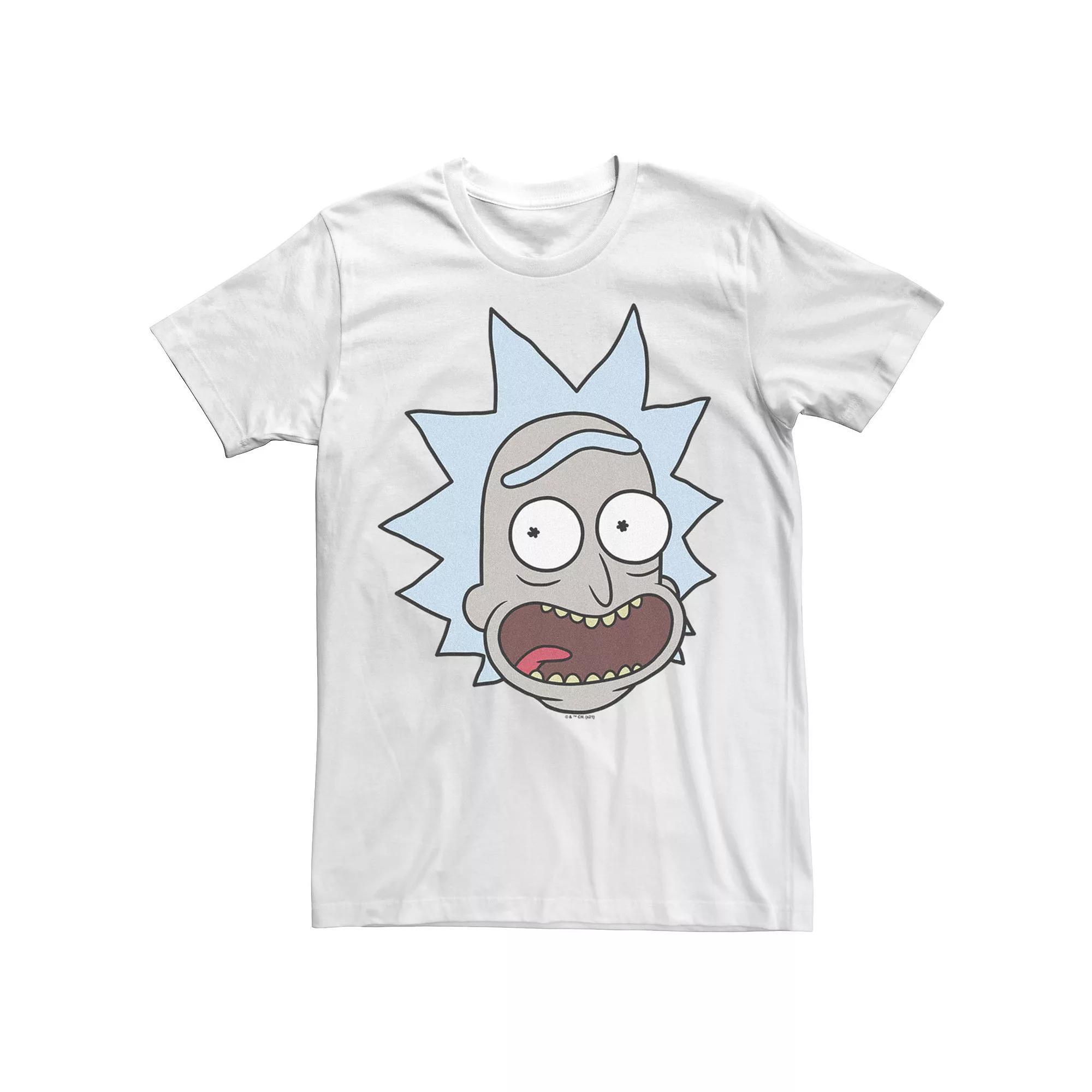 Men's Rick & Morty Rick Sanchez Pose Portrait Tee,  Product Image
