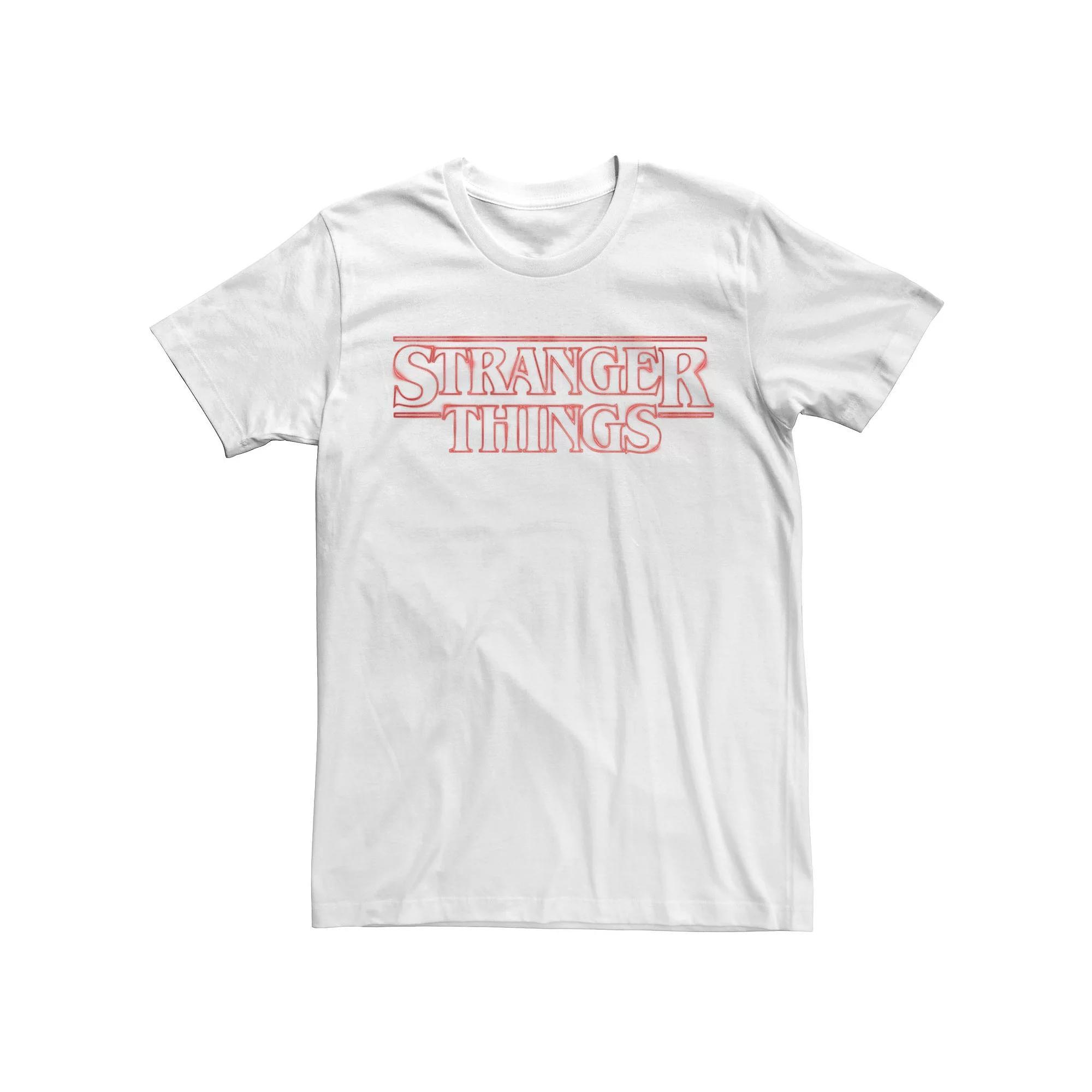 Men's Netflix Stranger Things Neon Logo Tee,  Product Image