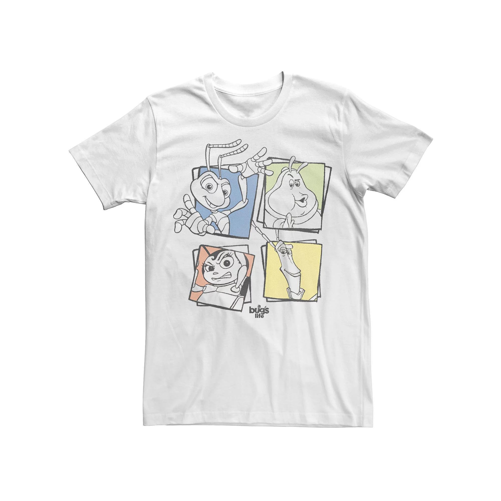 Big & Tall Disney / Pixar A Bug's Life Group Shot Box Up Tee, Men's,  Product Image