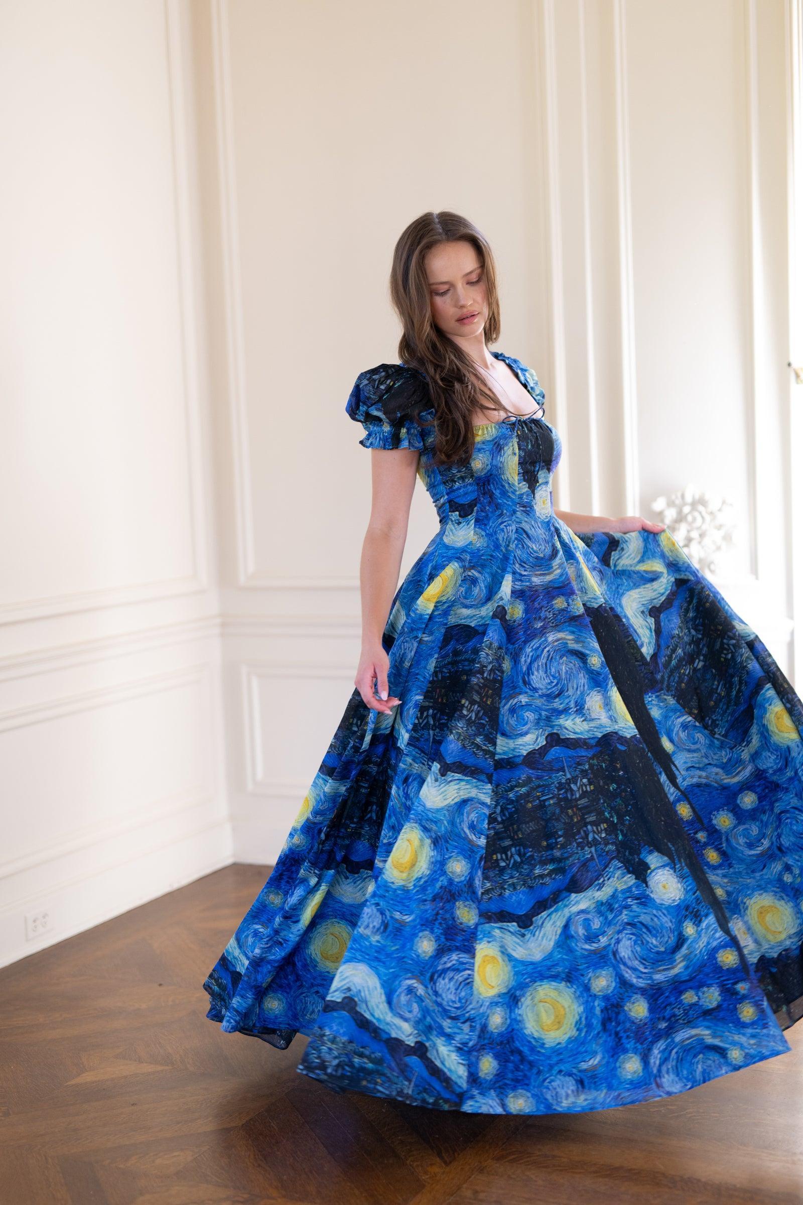 The Starry Night Garden Party Gown Product Image