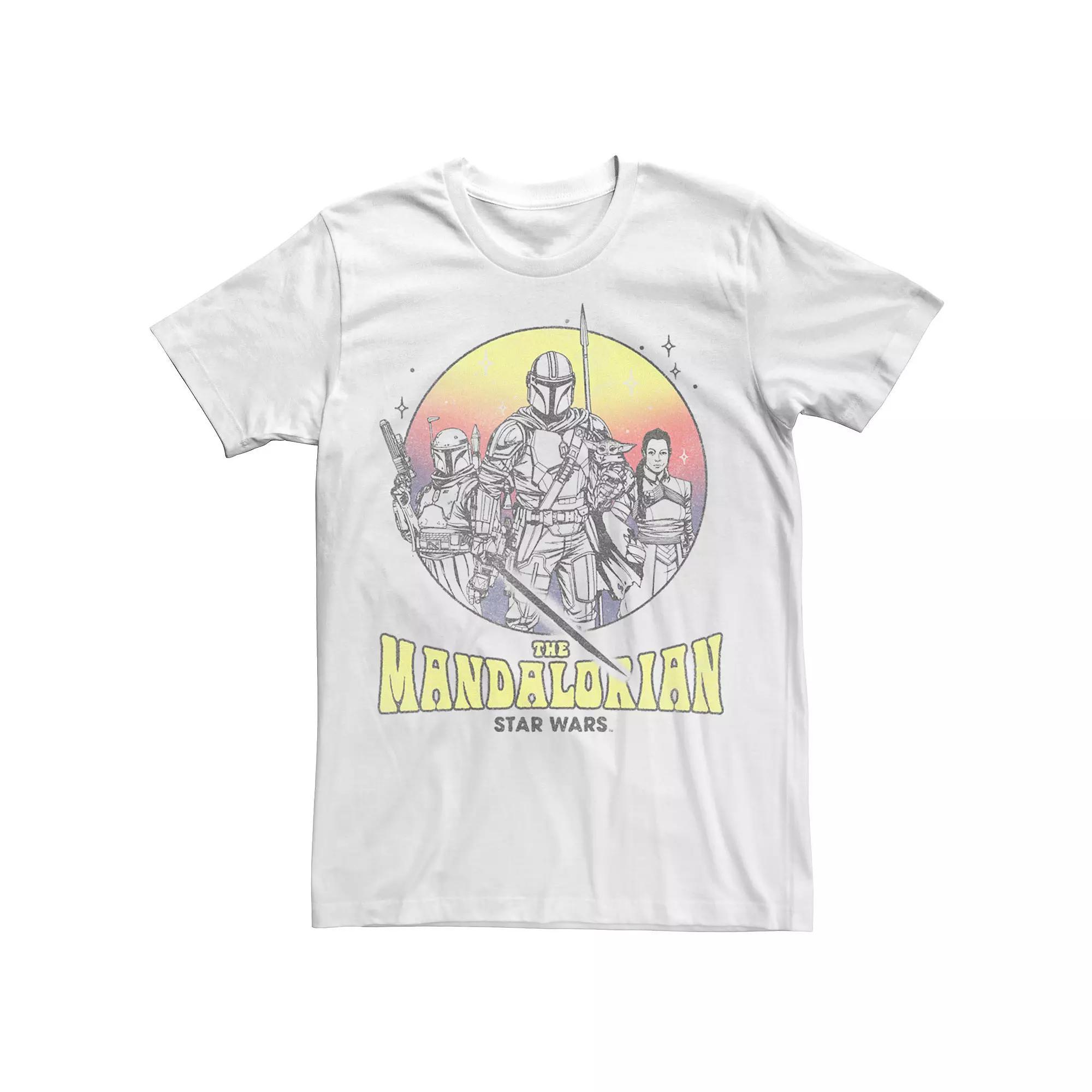 Men's Star Wars The Madalorian Retro Mando Tee,  Product Image