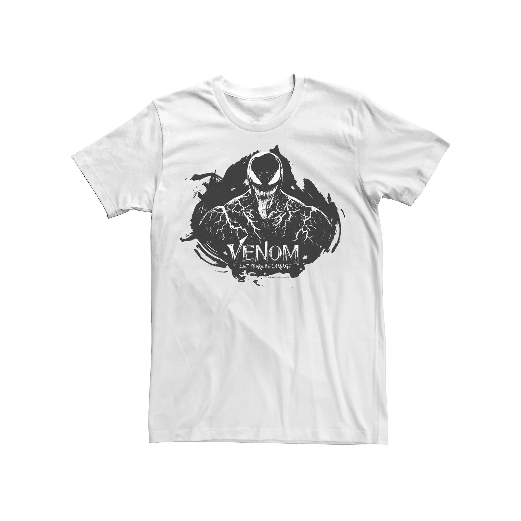 Big & Tall Marvel Venom: Let There Be Carnage Dark Circle Tee, Men's,  Product Image