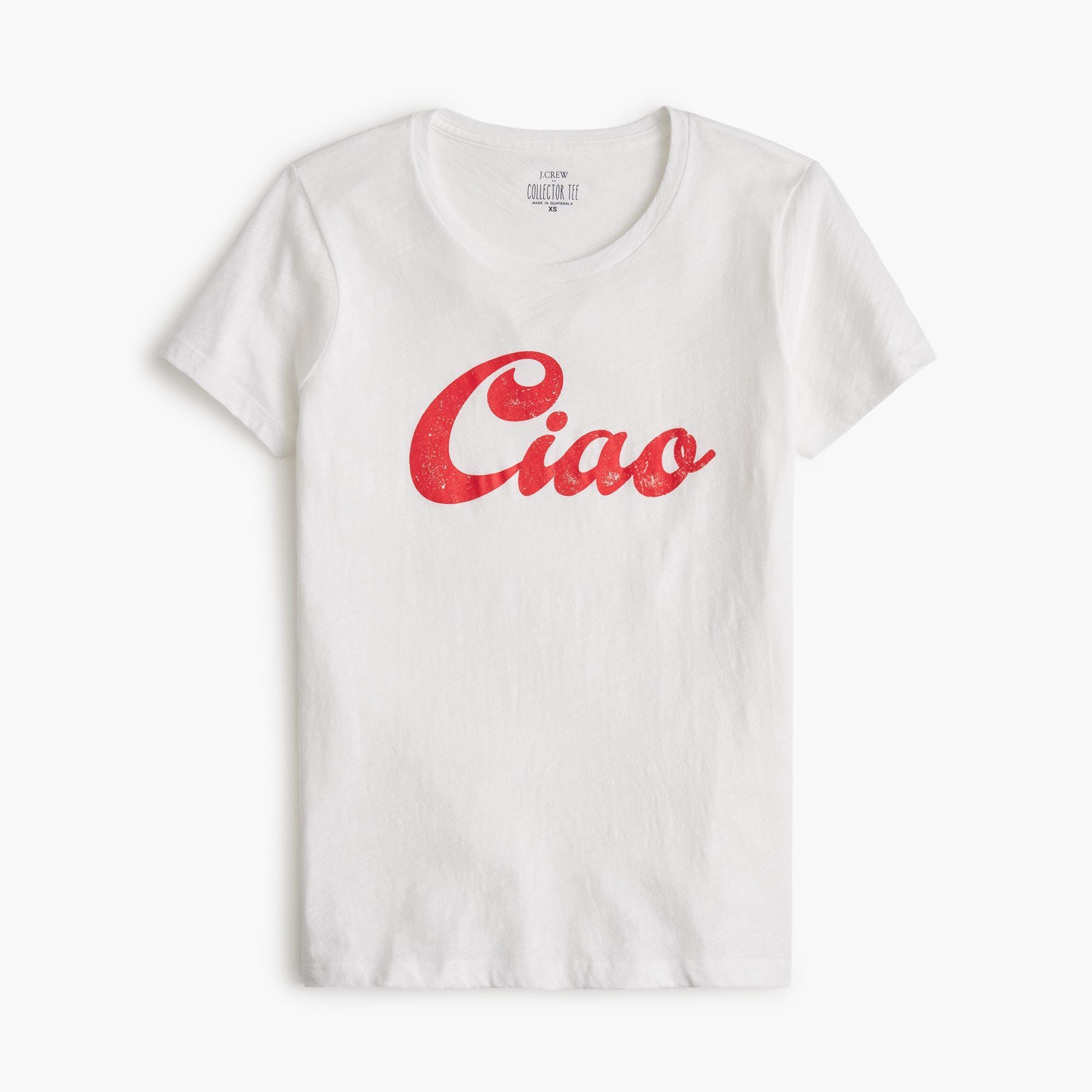 "Ciao" graphic collector's tee Product Image