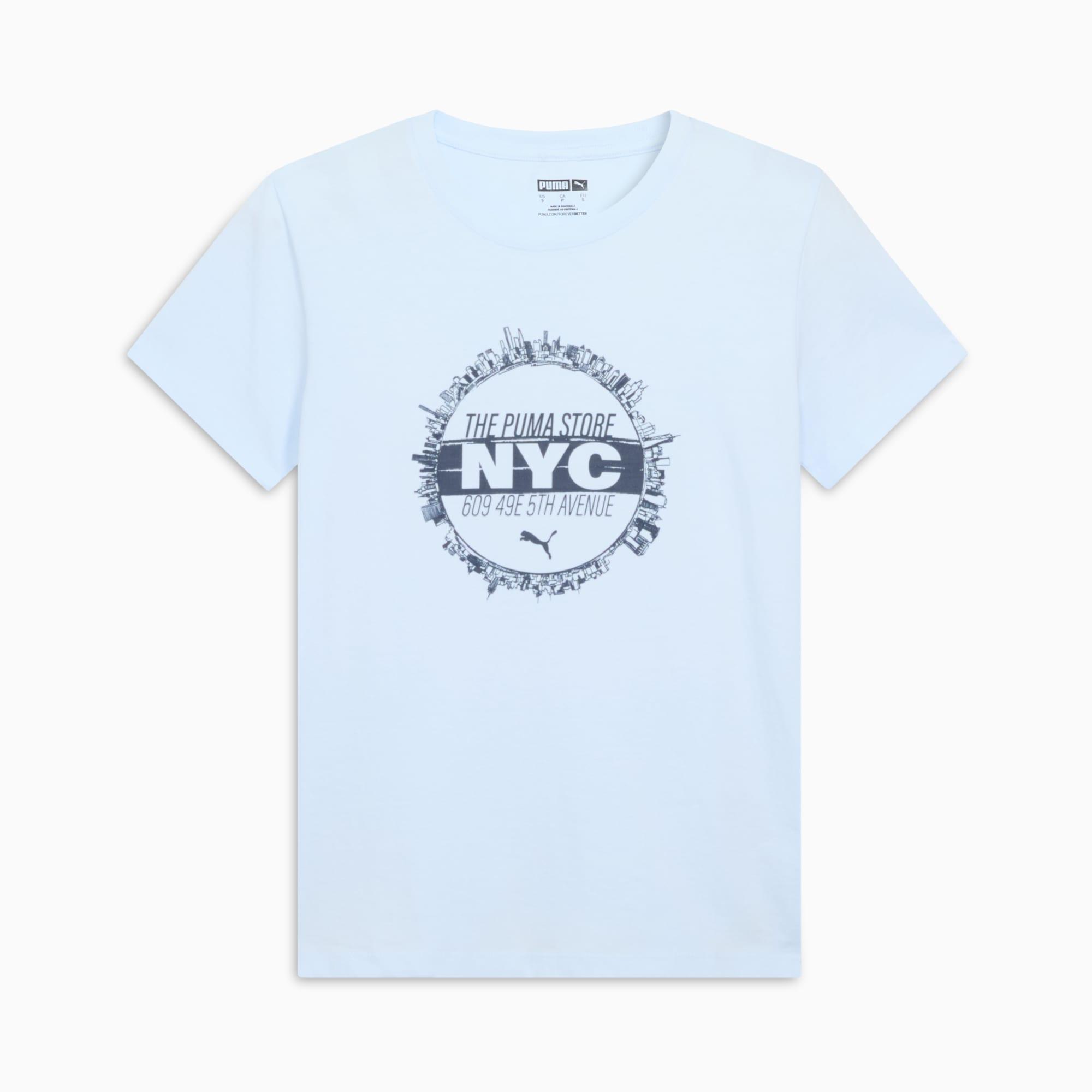 PUMA NYC Flagship Skyline Womens T-Shirt Product Image