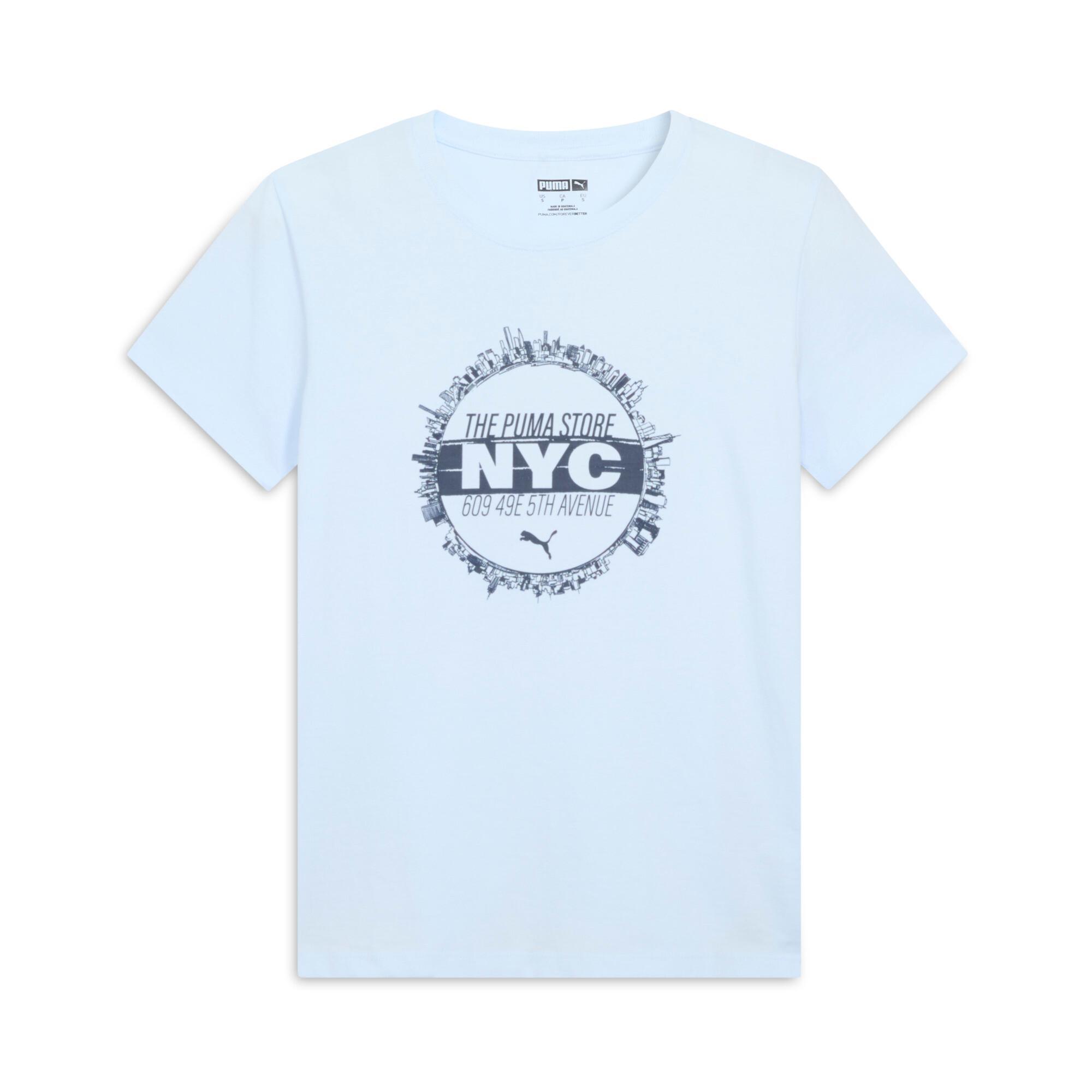 PUMA NYC Flagship Skyline Women's T-Shirt Product Image