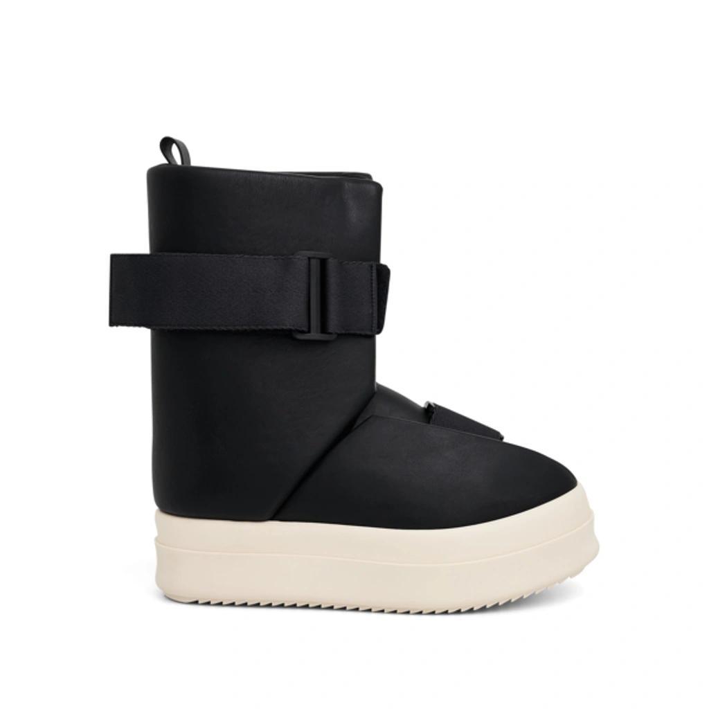 RICK OWENS Black Splint Sneakers In 91 Black/milk Product Image