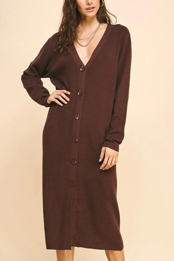 Sweater Midi Dress Product Image