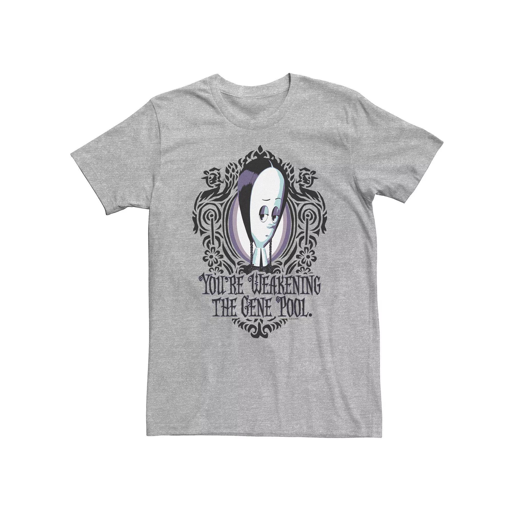 Men's Addams Family Wednesday You're Weakening The Gene Pool Tee,  Product Image