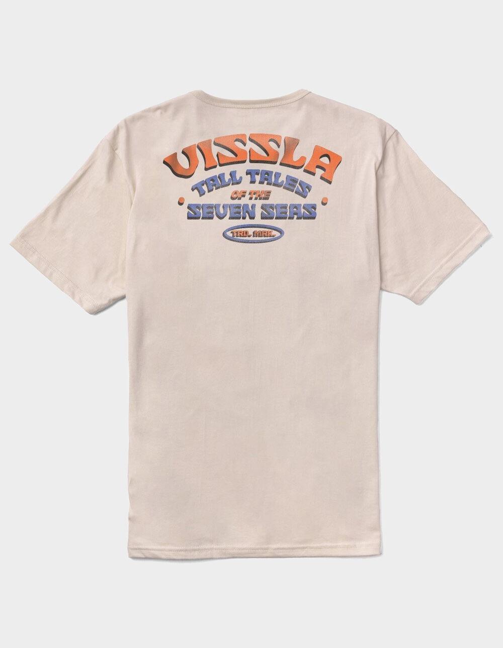 VISSLA Tall Tales Mens Tee - BONE Product Image