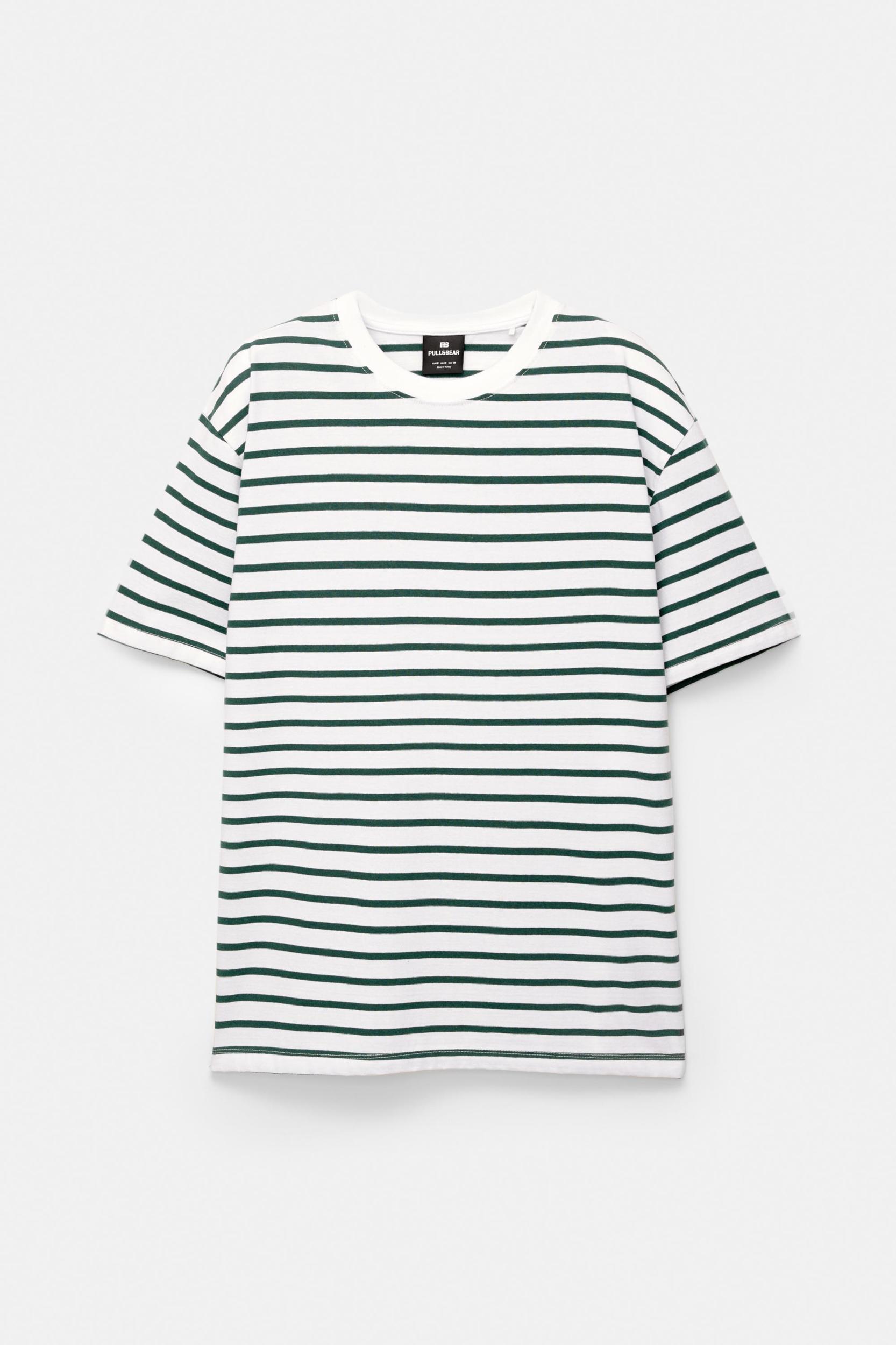 Striped short sleeve T-shirt Product Image