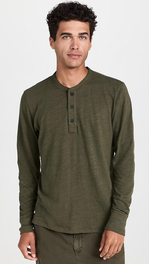 rag & bone Classic Flame Henley | Shopbop Product Image