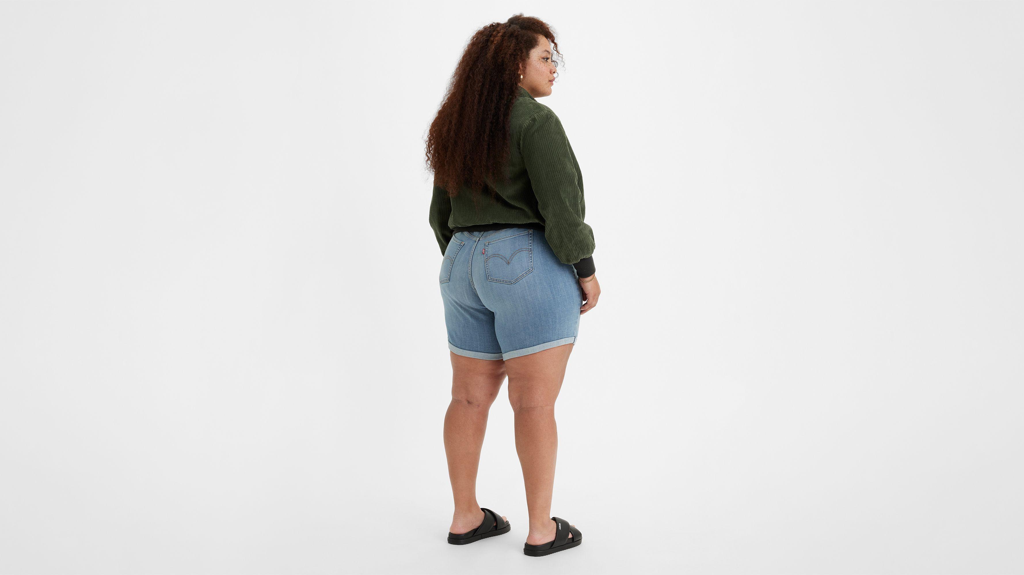 Mid Length Women's Shorts (Plus Size) Product Image