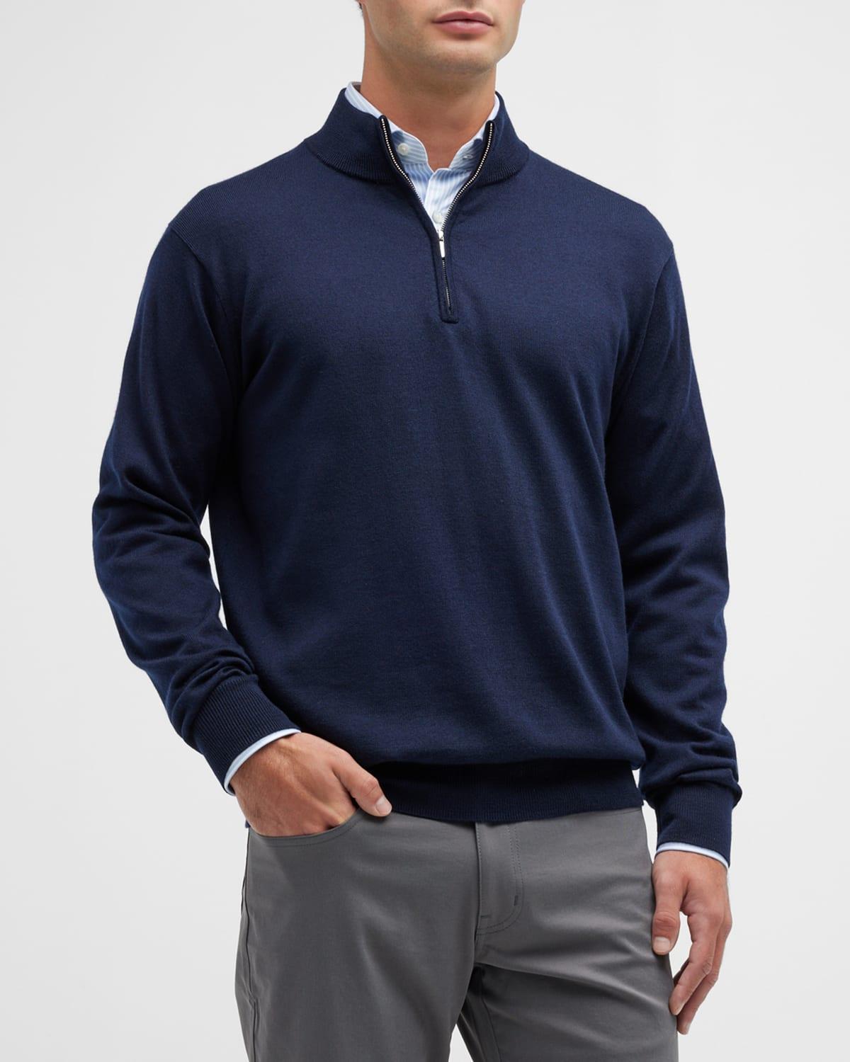 Mens Autumn Crest Quarter-Zip Sweater Product Image