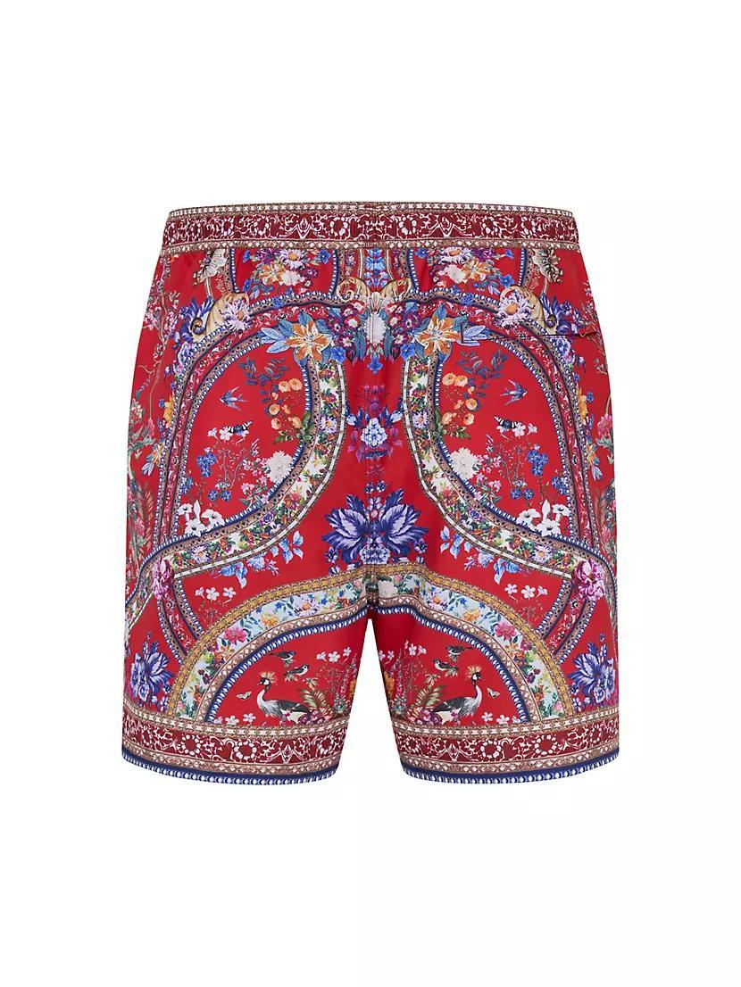 Mid-Length Printed Board Shorts Product Image