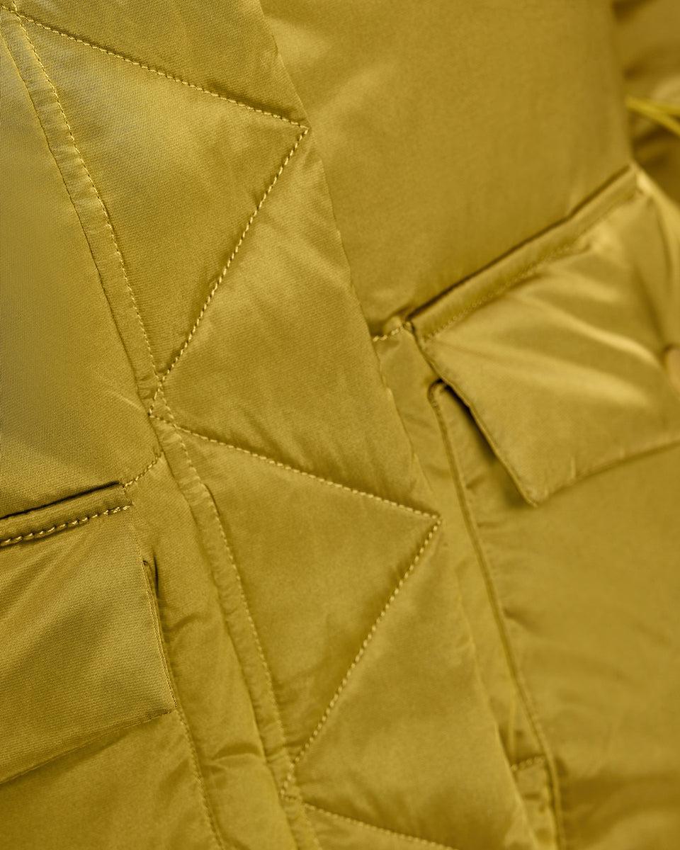 Julia & Stella by Maximilian Shearling Trimmed Puffer Coat Product Image