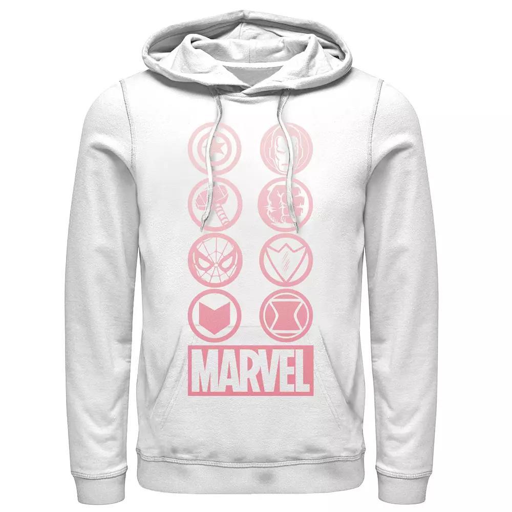 Men's Marvel Gradient Ombre Circle Icons Hoodie,  Product Image
