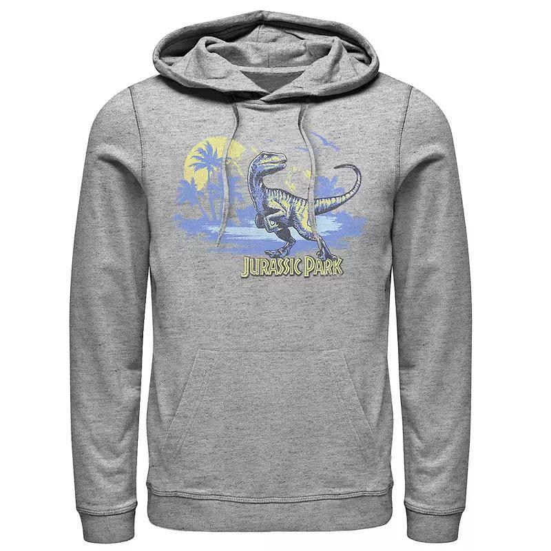 Men's Avatar The Last Airbender Painted Show Ideograph Logo Hoodie, Size: 3XL, Athletic Grey Product Image