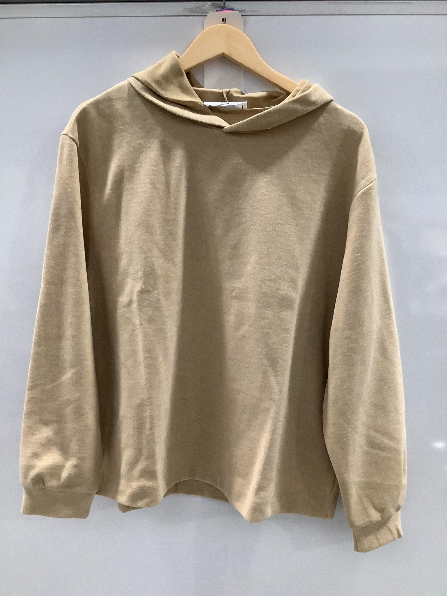 Relaxed Knit Hoodie Product Image