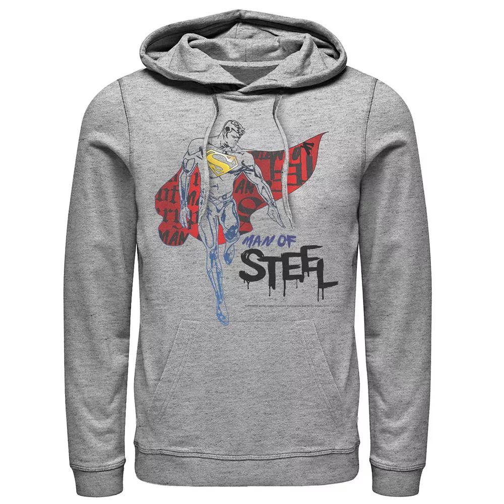 Men's DC Comics Superman Man Of Steel Cape Portrait Hoodie,  Product Image