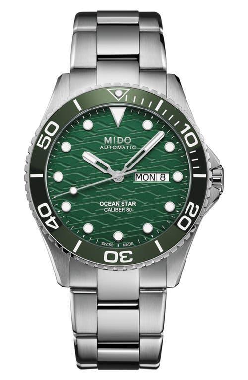 Mido Mens Swiss Automatic Ocean Star Stainless Steel Bracelet Watch 43mm Product Image