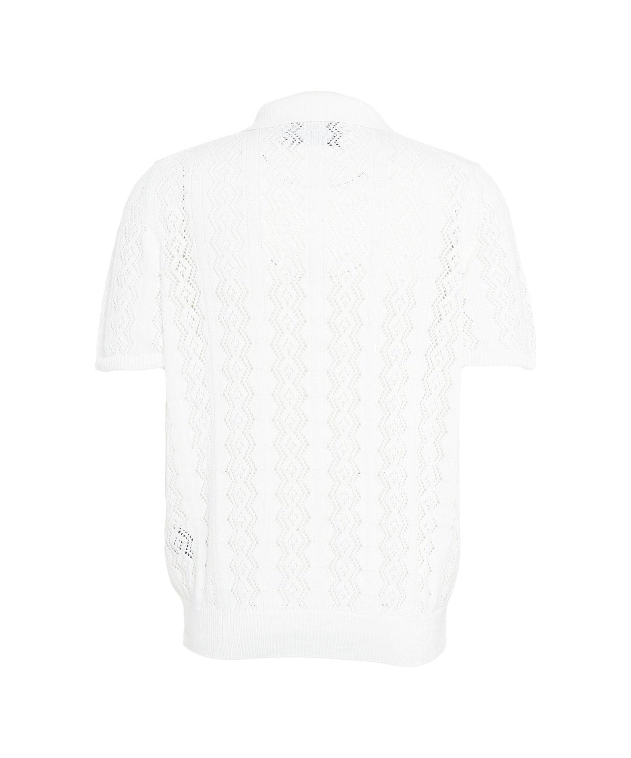 Open knit cardigan Product Image