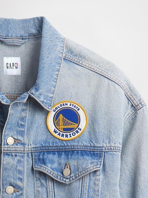 NBA Los Angeles Lakers Icon Denim Jacket Product Image