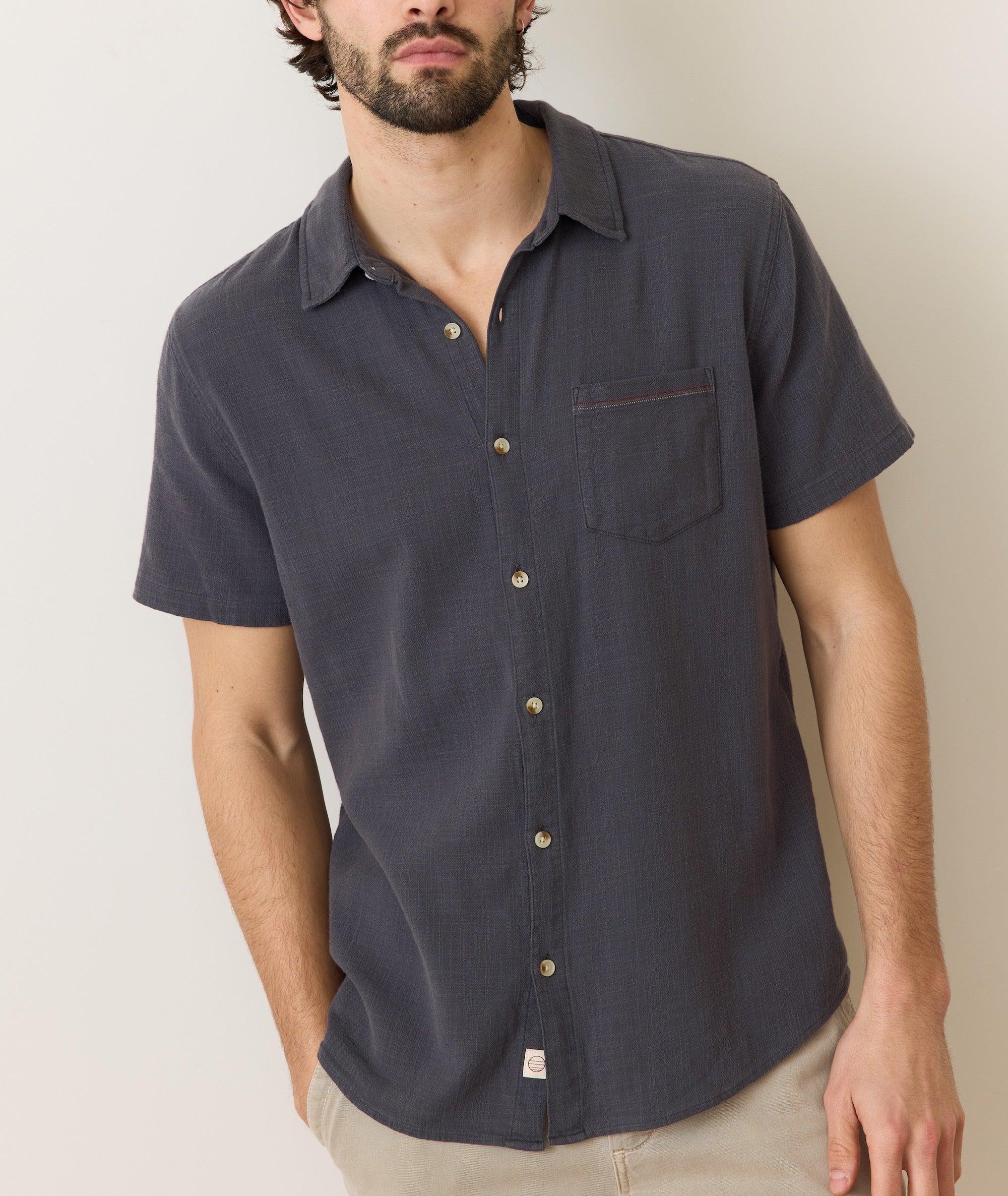 Stretch Selvage Short Sleeve Shirt Product Image