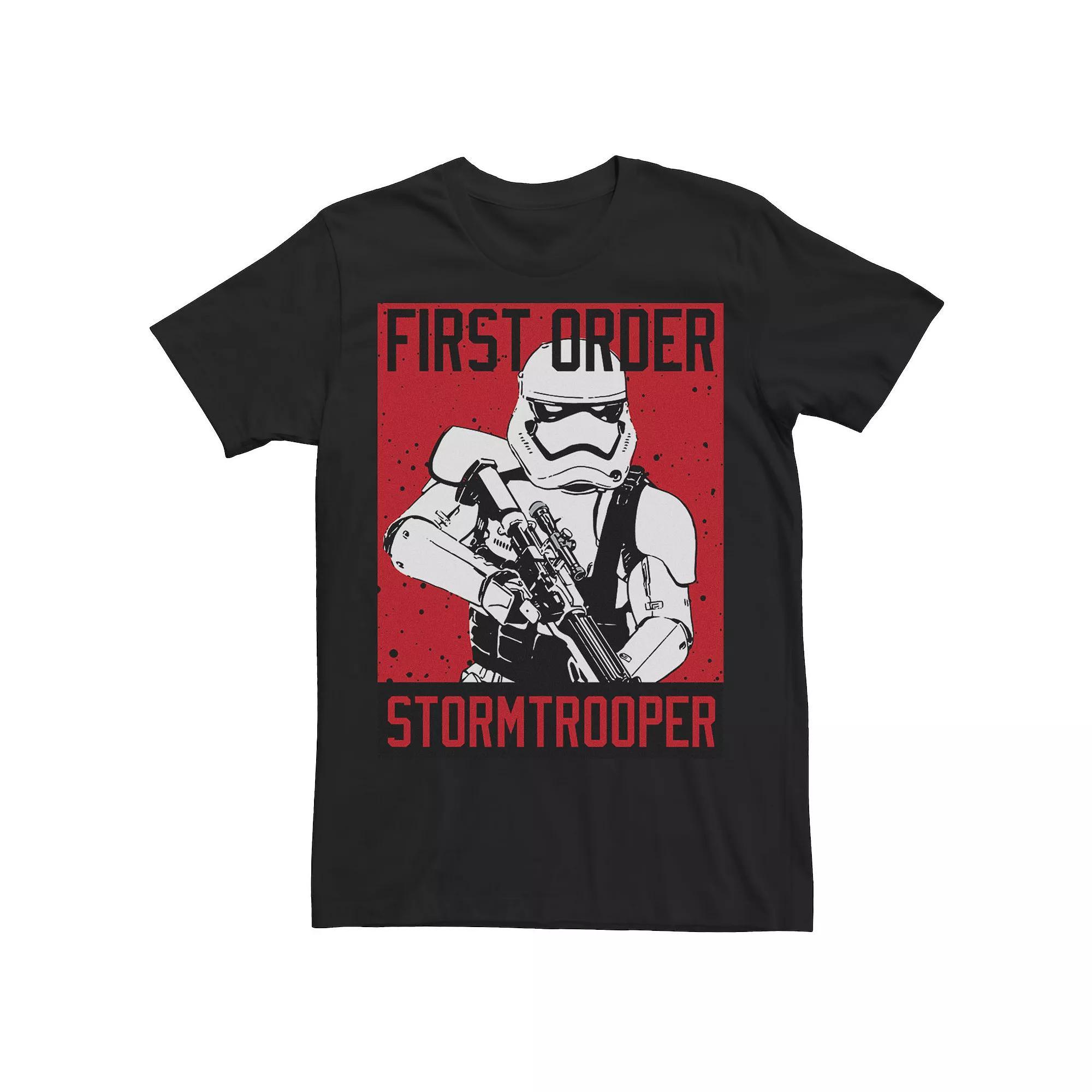 Men's Star Wars First Order Stormtrooper Poster Tee,  Product Image