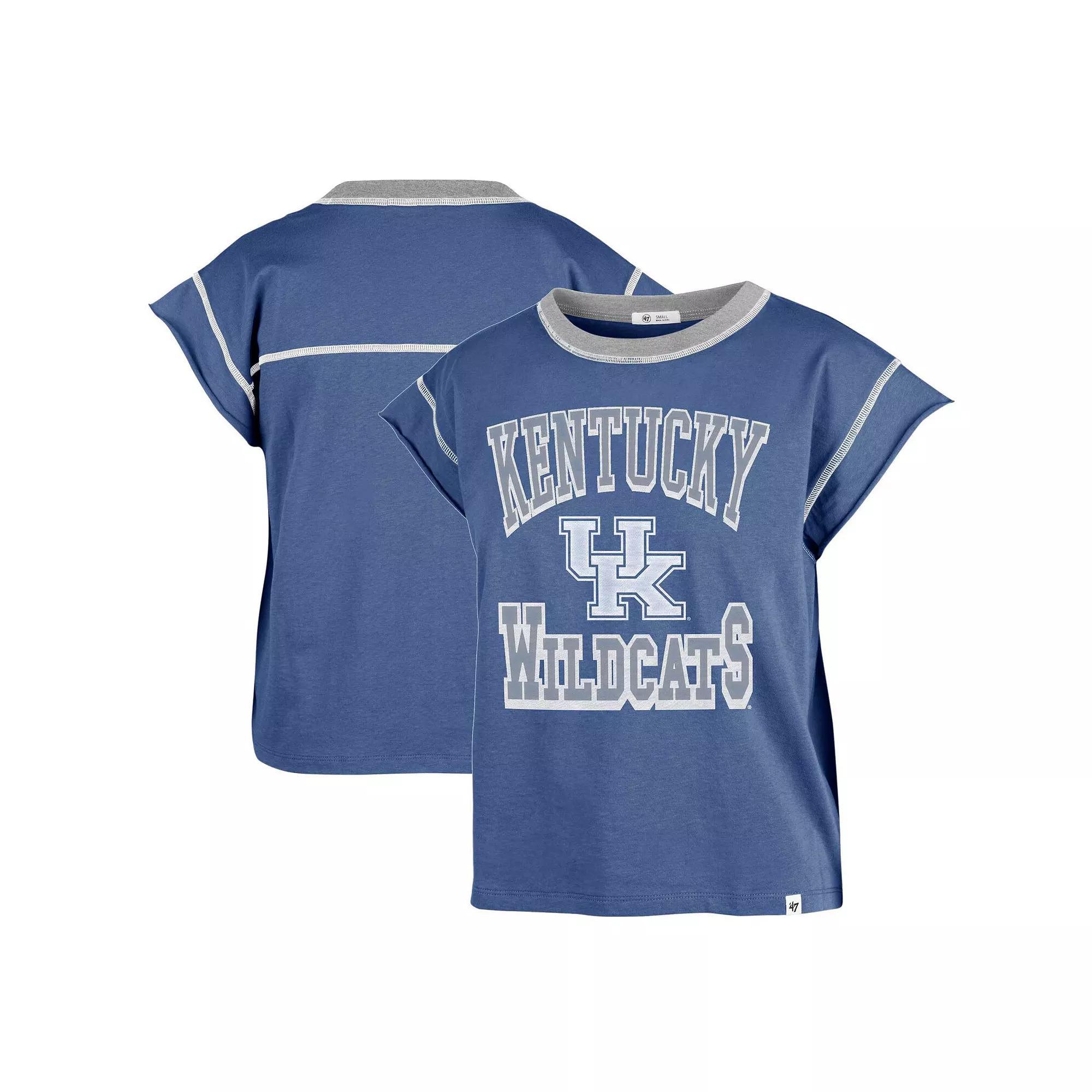 Women's '47 Crimson Alabama Crimson Tide Sound Up Maya Cutoff T-Shirt,  Product Image