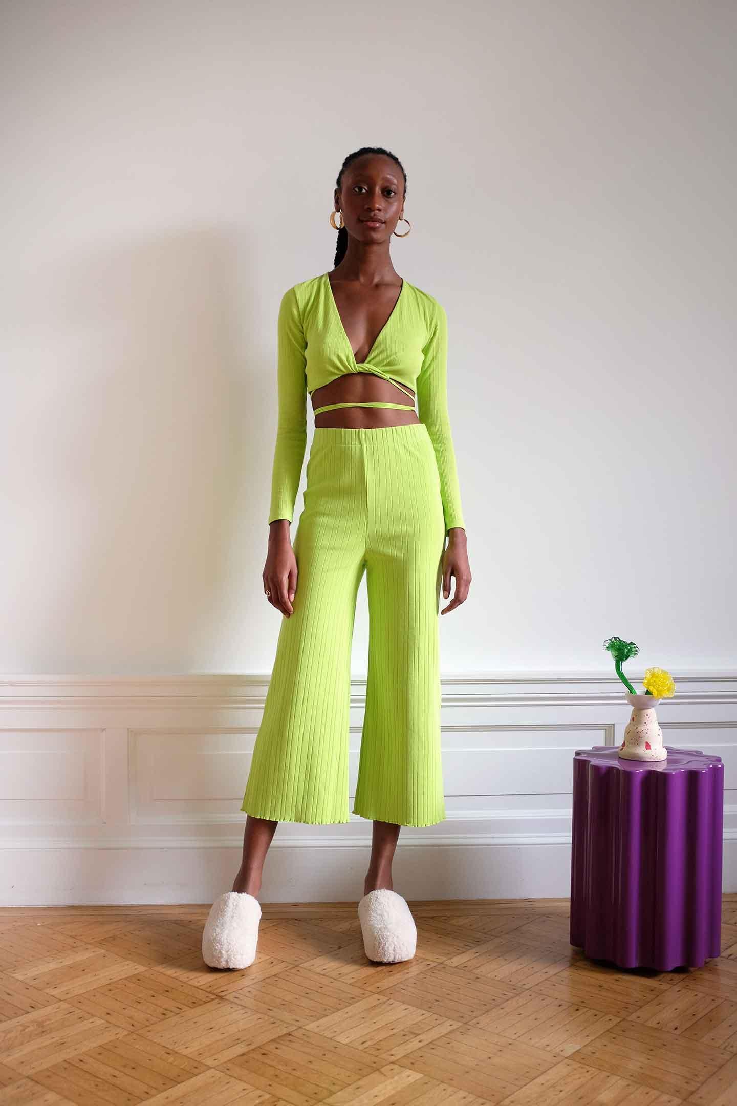 Sabrina Pant - Parakeet Product Image