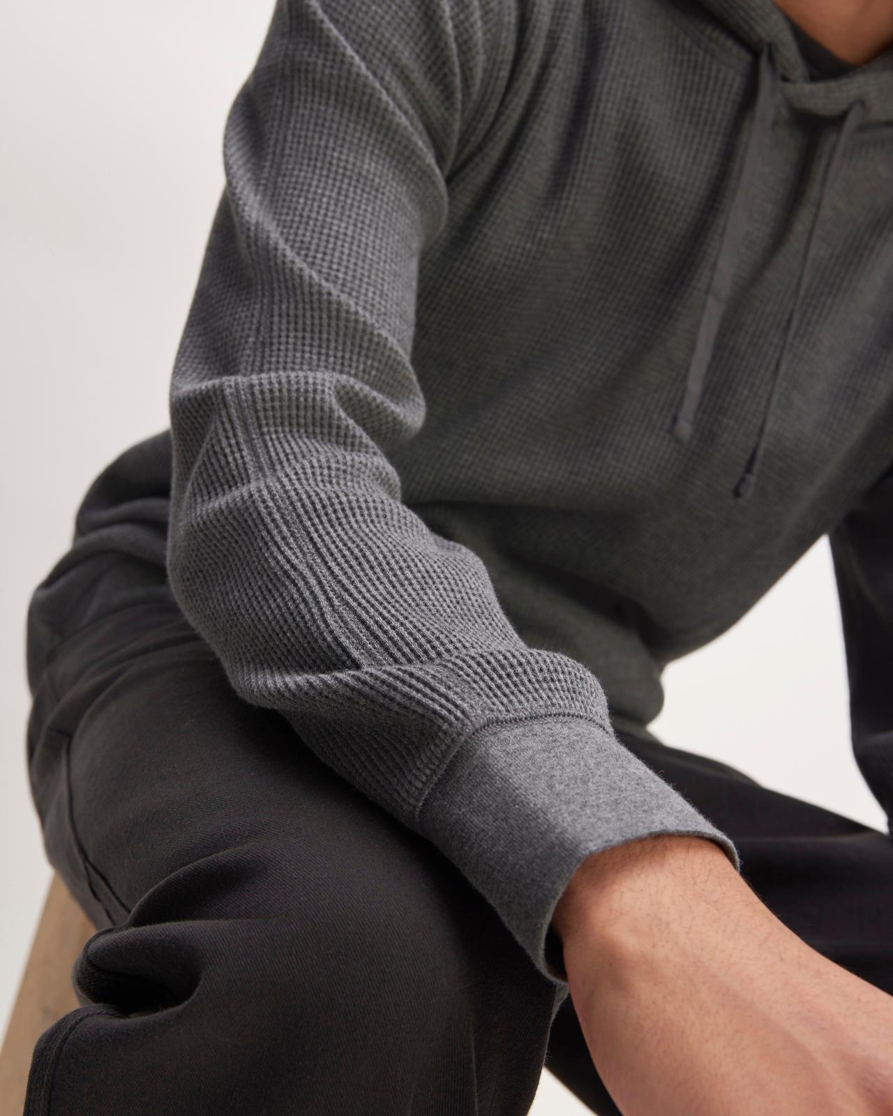 Mens Waffle-Knit Hoodie by Everlane Product Image