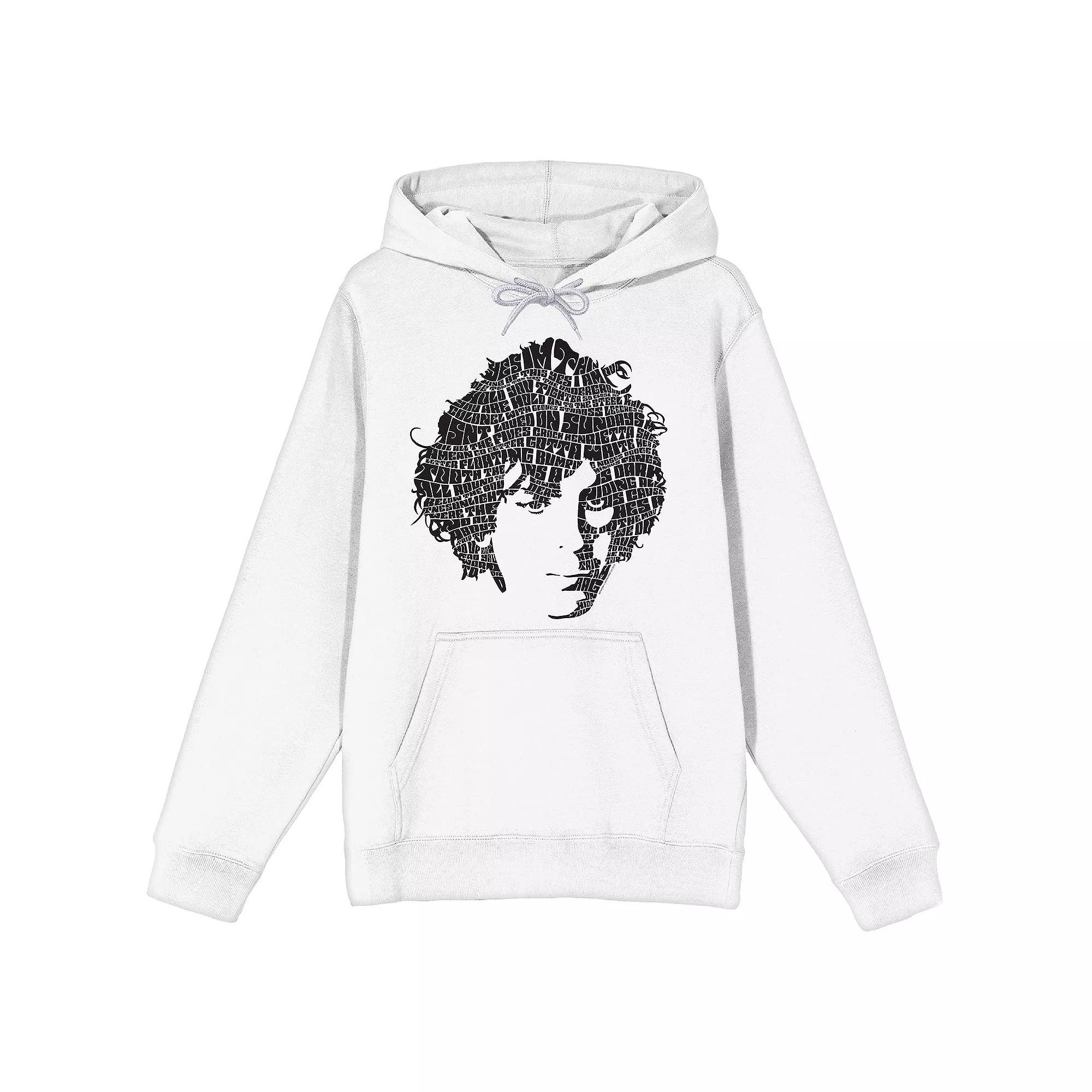 Men's Syd Barrett Hoodie, Size: XXL, White Product Image