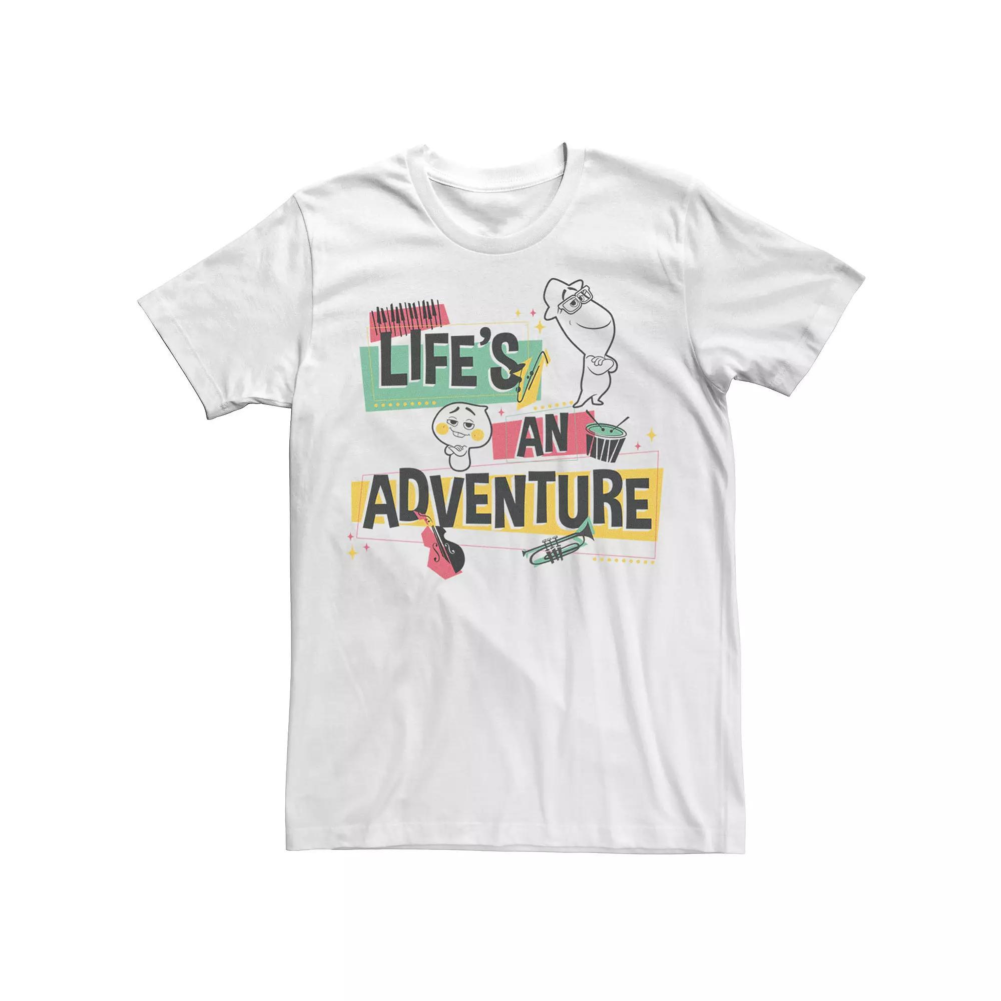 Disney / Pixar's Soul Men's Life's An Adventure Tee,  Product Image