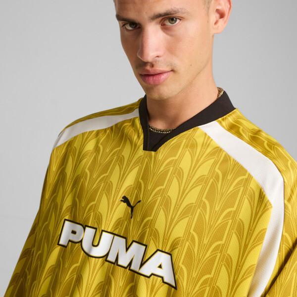 PUMA Men's Long Sleeve Soccer Jersey in Fresh Pear/Aop Product Image