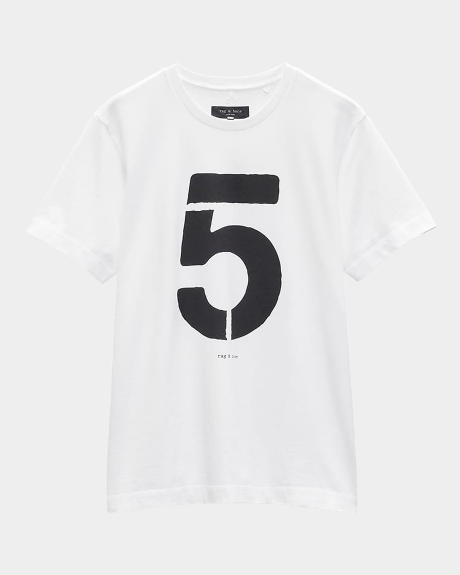 Mens Numbers Game 5 T-Shirt Product Image