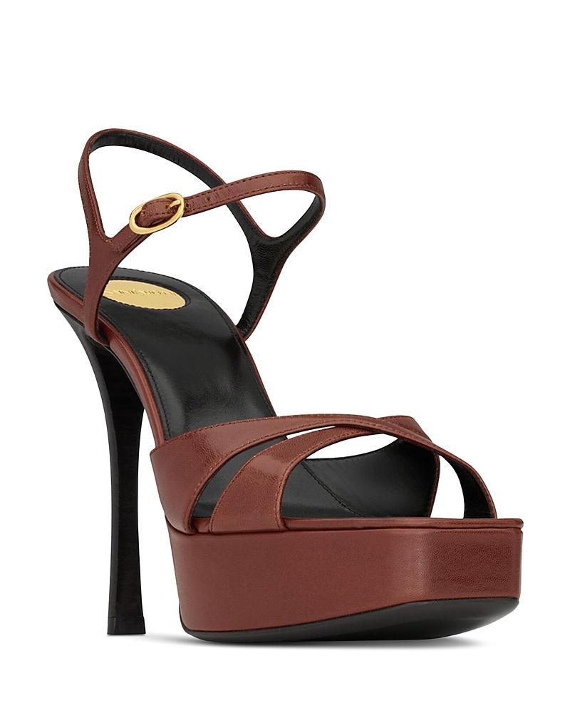 Saint Laurent Womens Debbie Platform Sandals Product Image