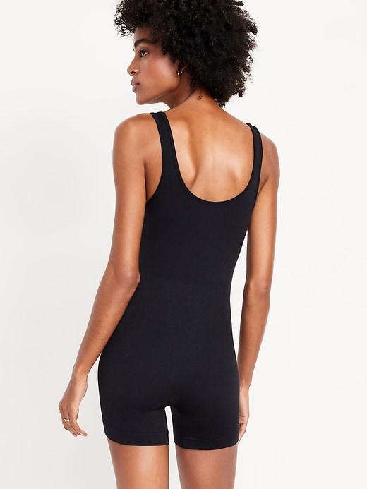 Seamless Ribbed Tank Top Bodysuit Product Image