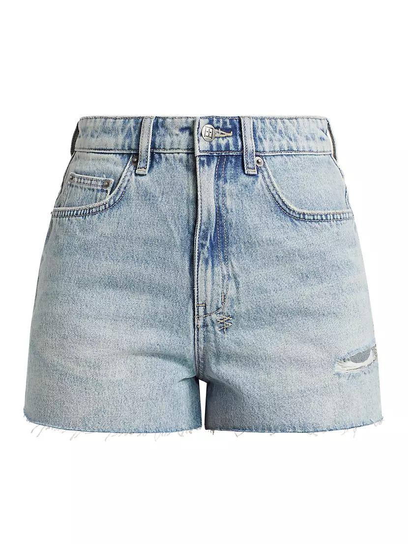 Paradise Lost Rise N High Denim Shorts Product Image