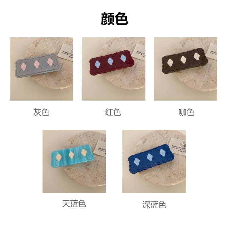 Two Tone Hair Clip Product Image