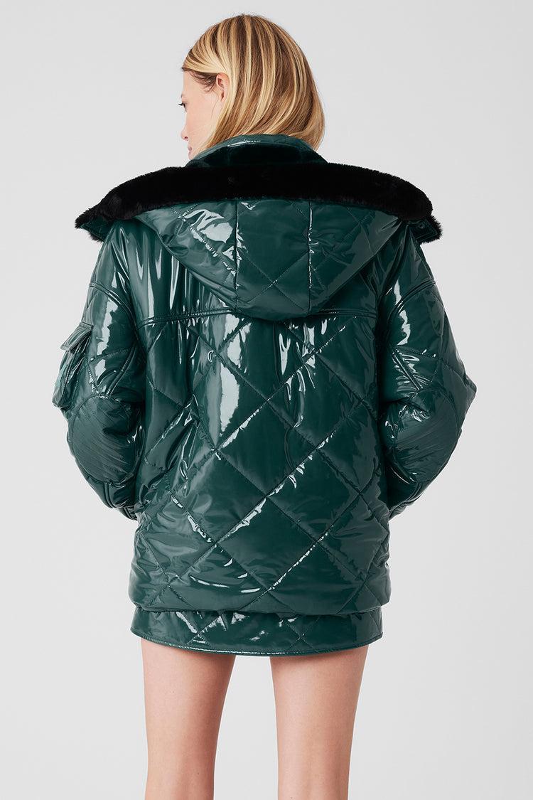Snomoto Puffer Jacket - Midnight Green Product Image