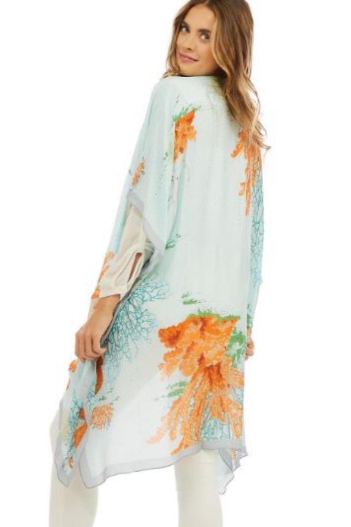 Viscose/Modal Long Kimono Product Image
