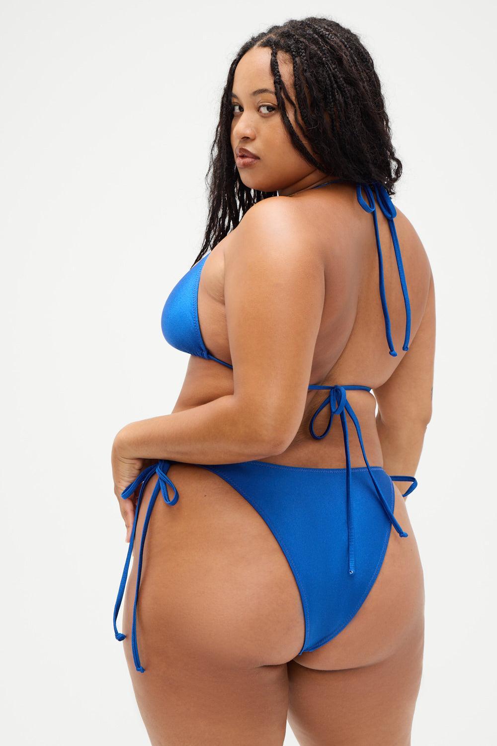 Divine Skimpy Bikini Bottom - Deep Blue Product Image