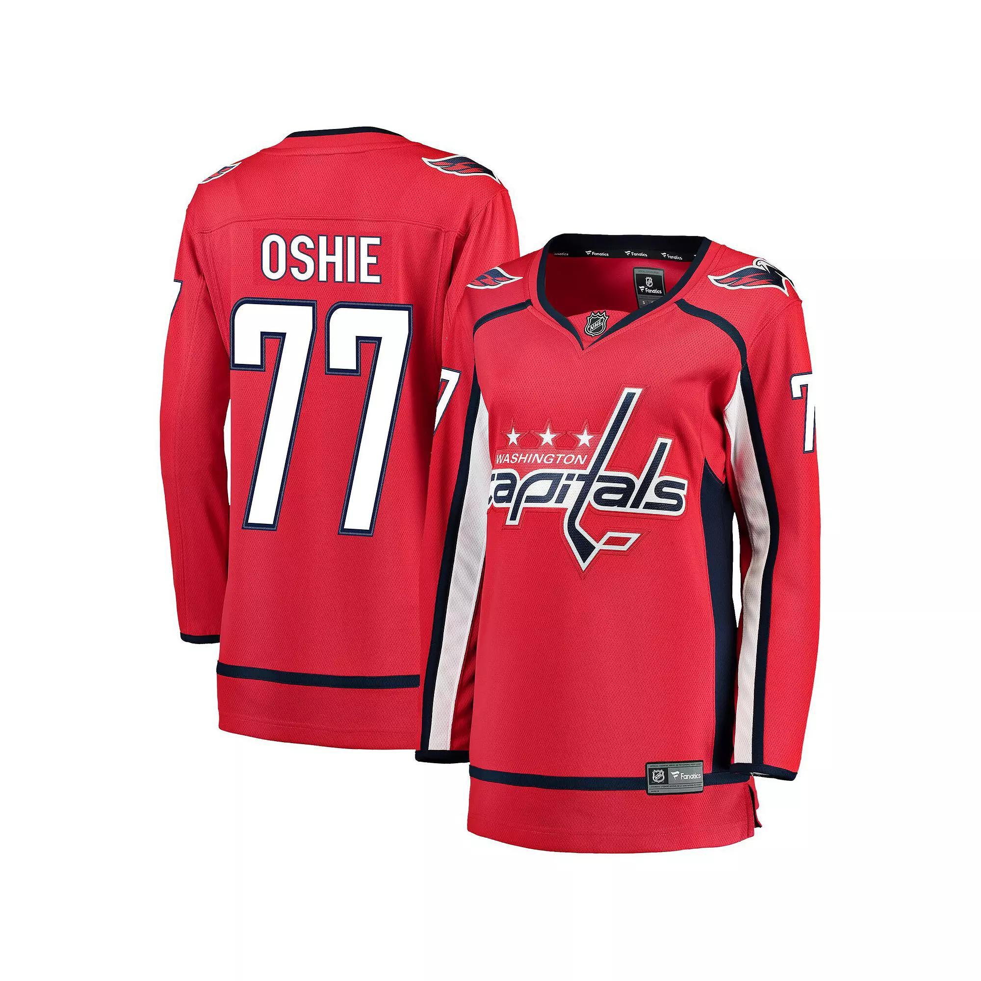 Women's Fanatics TJ Oshie Red Washington Capitals Breakaway Player Jersey,  Product Image