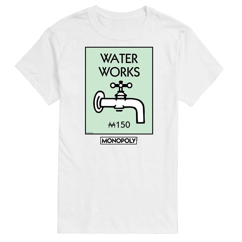 Men's Monopoly Waterworks Graphic Tee, Size: XL, Blue Product Image