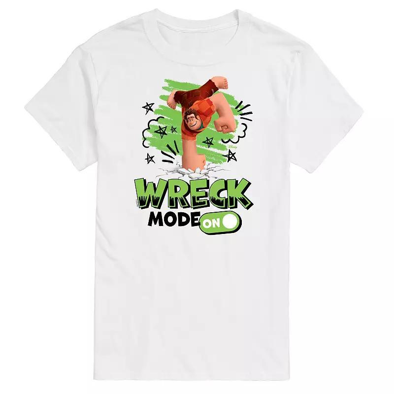 Disneys Wreck It Ralph Mens Wreck Mode On Graphic Tee Product Image