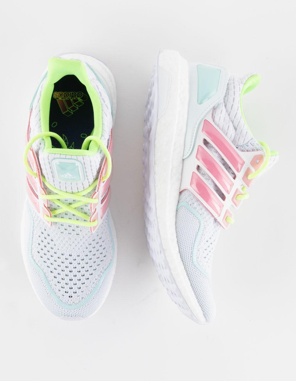 ADIDAS Ultraboost 1.0 Neon Stripe Womens Shoes Product Image