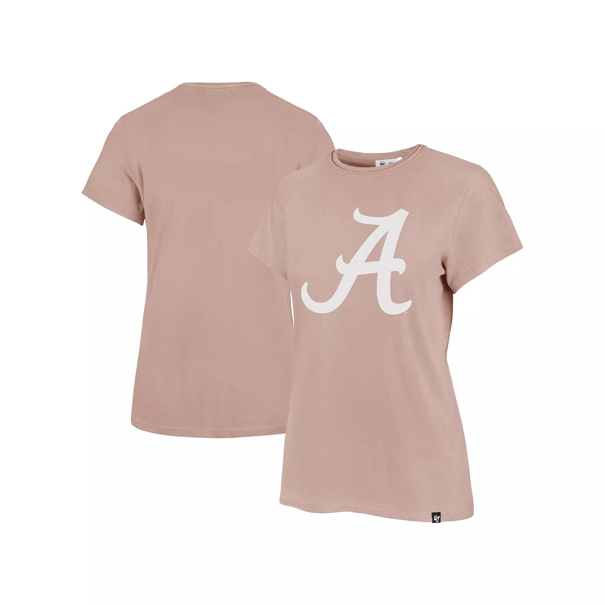 Women's '47 Pink Alabama Crimson Tide Premier Frankie T-Shirt,  Product Image