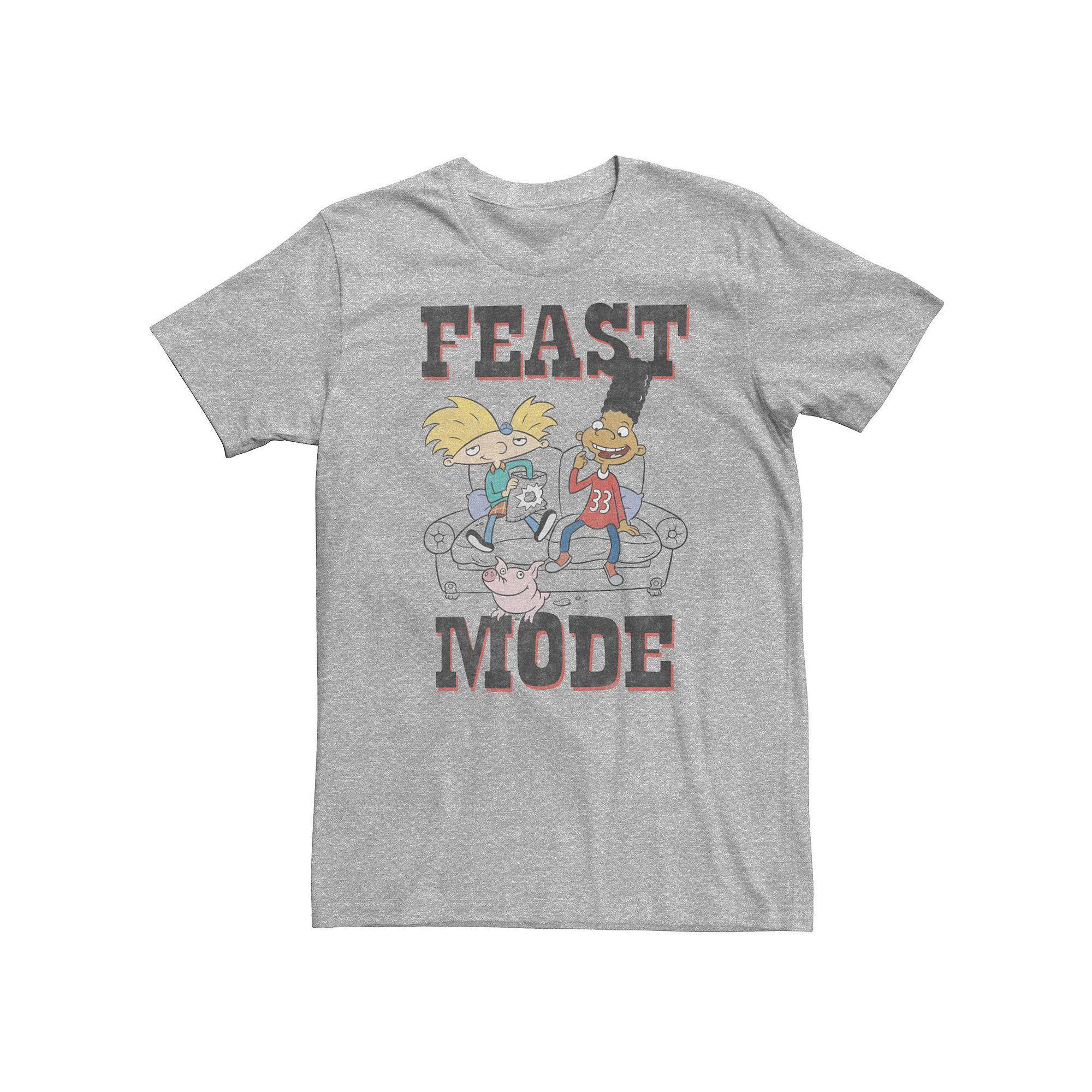 Men's Hey Arnold Feast Mode Vintage Tee,  Product Image